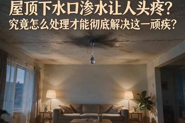 屋顶下水口渗水让人头疼？究竟怎么处理才能彻底解决这一顽疾？