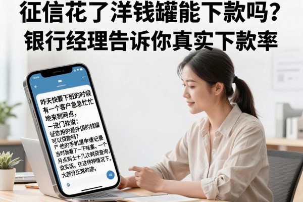 征信花了洋钱罐能下款吗？银行经理告诉你真实下款率