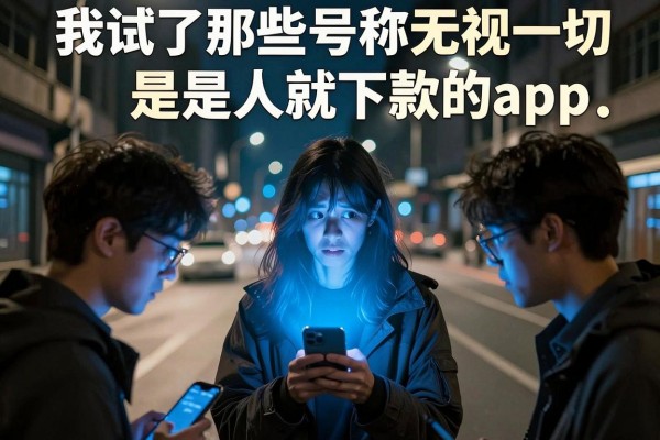 我试了那些号称无视一切是人就下款的app，结果有点意外