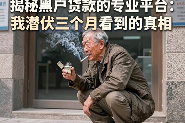 揭秘黑户贷款的专业平台：我潜伏三个月看到的真相
