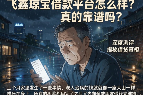 飞鑫琼宝借款平台怎么样？真的靠谱吗？深度测评揭秘借贷真相