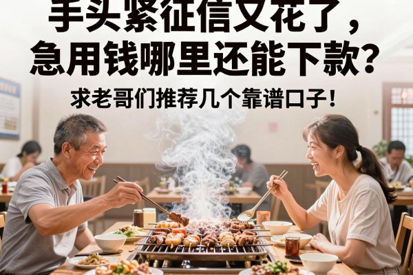 手头紧征信又花了,急用钱哪里还能下款?求老哥们推荐几个靠谱口子!