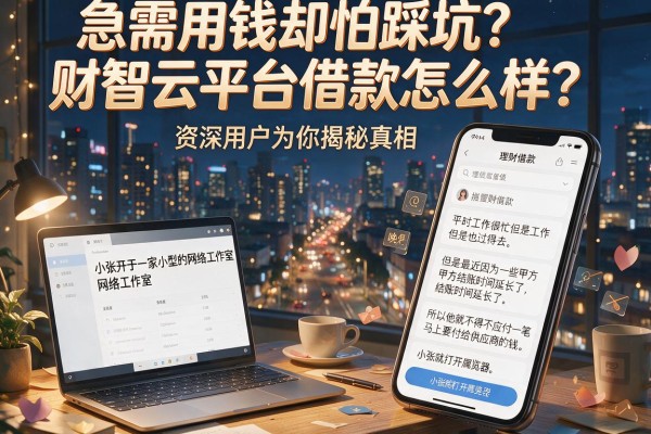 急需用钱却怕踩坑？财智云平台借款怎么样？资深用户为你揭秘真相