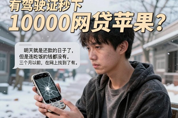 有驾驶证秒下1000网贷苹果？我采访了30个借款人，真相有点扎心