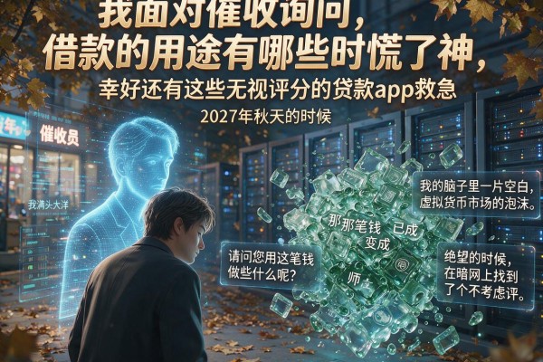 我面对催收询问借款的用途有哪些时慌了神，幸好还有这些无视评分的贷款app救急