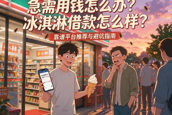 急需用钱怎么办？冰淇淋借款怎么样？靠谱平台推荐与避坑指南