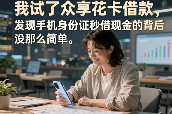 我试了众享花卡借款，发现手机身份证秒借现金的背后没那么简单