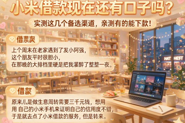 小米借款现在还有口子吗？实测这几个备选渠道，亲测有的能下款！