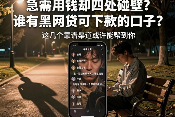 急需用钱却四处碰壁？谁有黑网贷可下款的口子？这几个靠谱渠道或许能帮到你