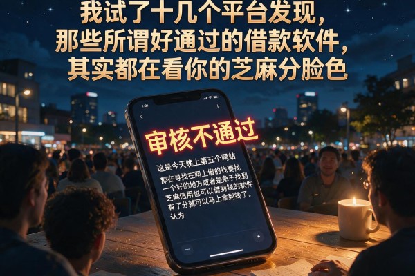 我试了十几个平台发现，那些所谓好通过的借款软件，其实都在看你的芝麻分脸色