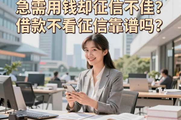 急需用钱却征信不佳？借款不看征信靠谱吗？揭秘背后真相与靠谱平台