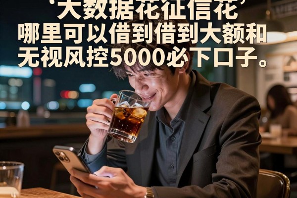 大数据花征信花哪里可以借到大额和无视风控5000必下口子