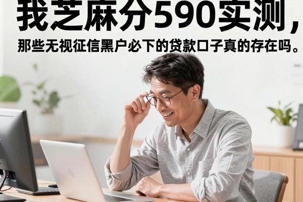我芝麻分590实测，那些无视征信黑户必下的贷款口子真的存在吗