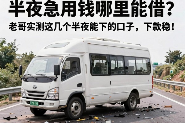 半夜急用钱哪里能借？老哥实测这几个半夜能下的口子，下款稳！