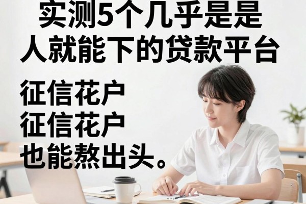 实测5个几乎是是人就能下的贷款平台，征信花户也能熬出头