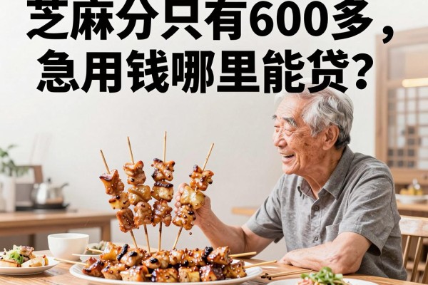 芝麻分只有600多，急用钱哪里能贷？分享五个实测下款稳的口子