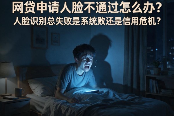 网贷申请人脸不通过怎么办？人脸识别总失败是系统bug还是信用危机？