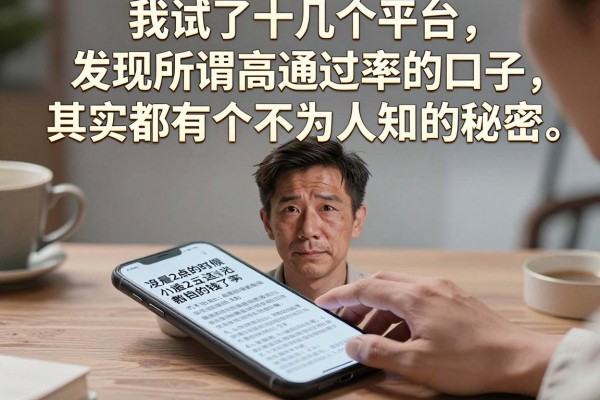 我试了十几个平台，发现所谓高通过率的口子，其实都有个不为人知的秘密