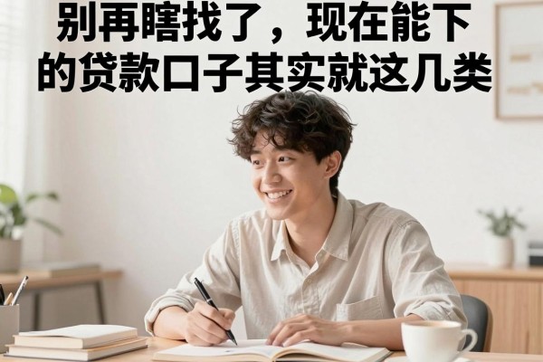 别再瞎找了，现在能下的贷款口子其实就这几类