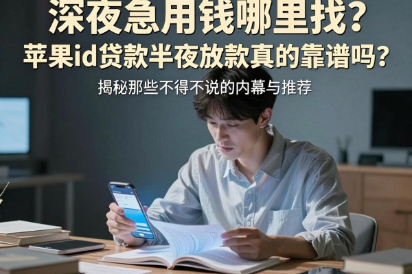 深夜急用钱哪里找？苹果id贷款半夜放款真的靠谱吗？揭秘那些不得不说的内幕与推荐