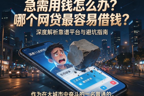 急需用钱怎么办？哪个网贷最容易借钱？深度解析靠谱平台与避坑指南