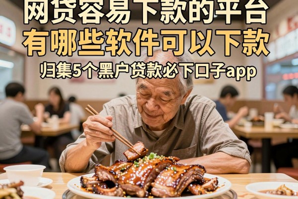 网贷容易下款的平台有哪些软件可以下款，归集5个黑户贷款必下口子app