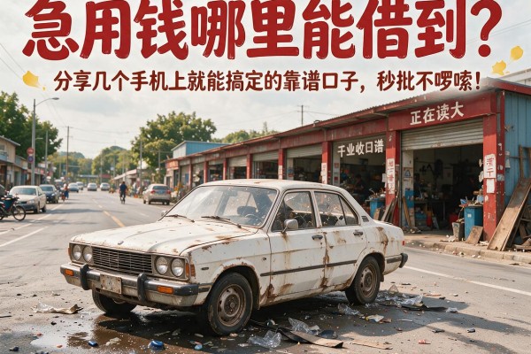 急用钱哪里能借到？分享几个手机上就能搞定的靠谱口子，秒批不啰嗦！