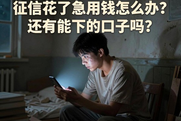 征信花了急用钱怎么办？还有能下的口子吗？这五个平台或许能救急