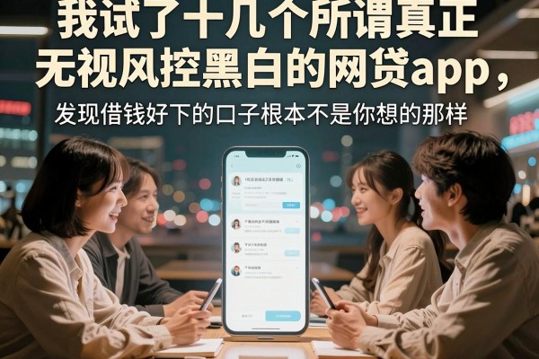 我试了十几个所谓真正无视风控黑白的网贷app，发现借钱好下的口子根本不是你想的那样