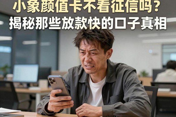 小象颜值卡不看征信吗？揭秘那些放款快的口子真相