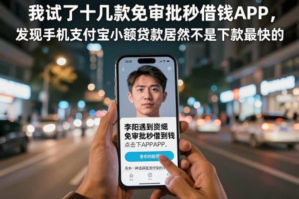 我试了十几款免审批秒借钱APP，发现手机支付宝小额贷款居然不是下款最快的