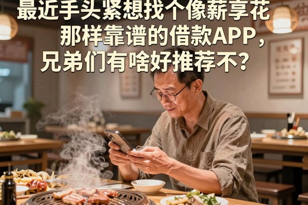 最近手头紧想找个像薪享花那样靠谱的借款APP，兄弟们有啥好推荐不？