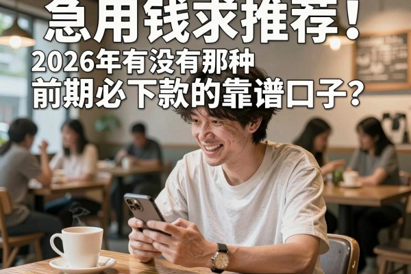 急用钱求推荐！2026年有没有那种前期必下款的靠谱口子？