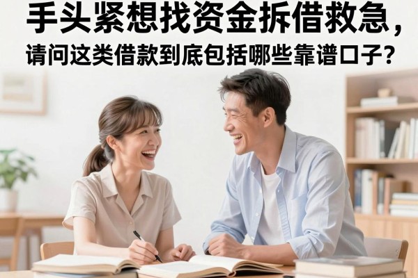 手头紧想找资金拆借救急，请问这类借款到底包括哪些靠谱口子？