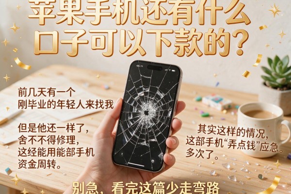 苹果手机还有什么口子可以下款的？别急，看完这篇少走弯路