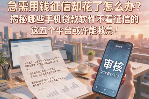 急需用钱征信却花了怎么办?揭秘哪些手机贷款软件不看征信的,这五个平台或许能救急!
