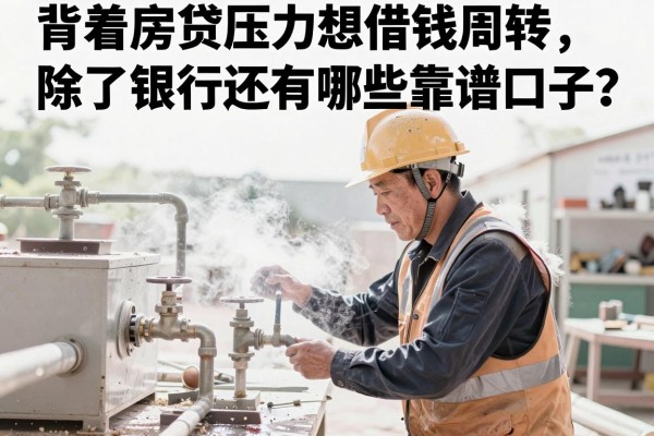 背着房贷压力想借钱周转，除了银行还有哪些靠谱口子？