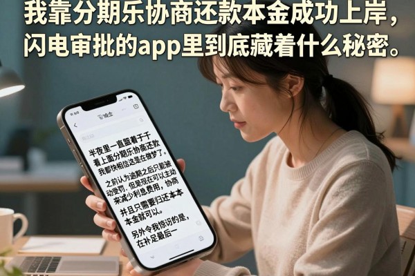 我靠分期乐协商还款本金成功上岸，闪电审批的app里到底藏着什么秘密