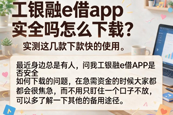 工银融e借app安全吗怎么下载？实测这几款下款快的