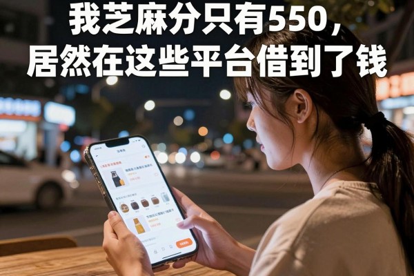 我芝麻分只有550，居然在这些平台借到了钱