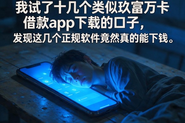 我试了十几个类似玖富万卡借款app下载的口子，发现这几个正规软件竟然真的能下钱