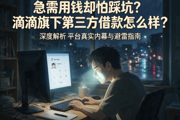 急需用钱却怕踩坑？滴滴旗下第三方借款怎么样？深度解析平台真实内幕与避雷指南