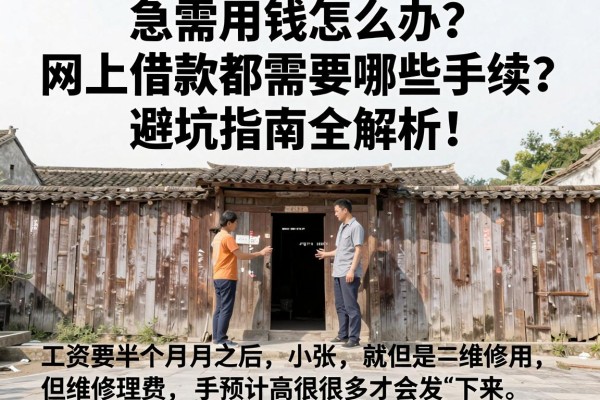 急需用钱怎么办？网上借款都需要哪些手续？避坑指南全解析！