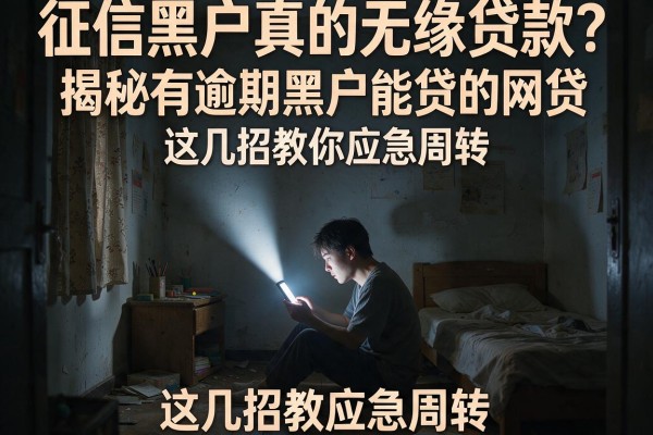 征信黑户真的无缘贷款？揭秘有逾期黑户能贷的网贷，这几招教你应急周转