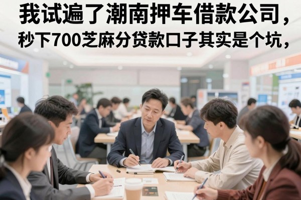 我试遍了潮南押车借款公司，发现秒下700芝麻分贷款口子其实是个坑
