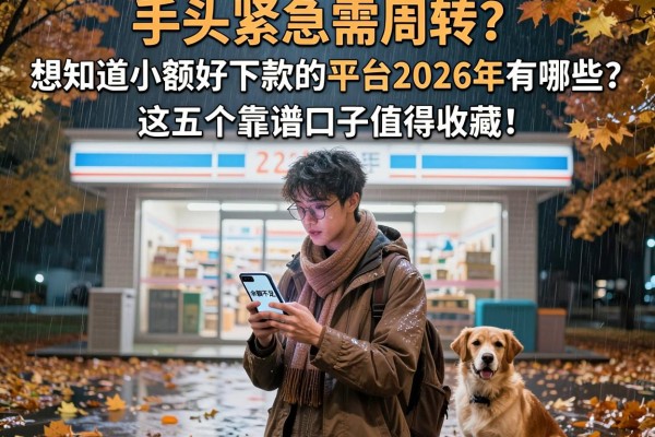 手头紧急需周转？想知道小额好下款的平台2026年有哪些？这五个靠谱口子值得收藏！