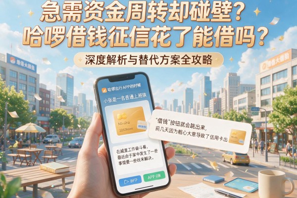急需资金周转却碰壁？哈啰借钱征信花了能借吗？深度解析与替代方案全攻略