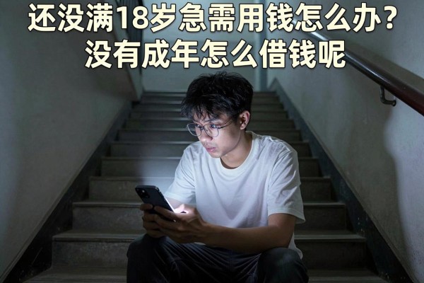 还没满18岁急需用钱怎么办？没有成年怎么借钱呢，正规途径与风险全解析
