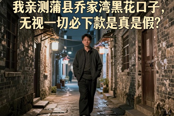 我亲测蒲县乔家湾黑花口子，无视一切必下款是真是假