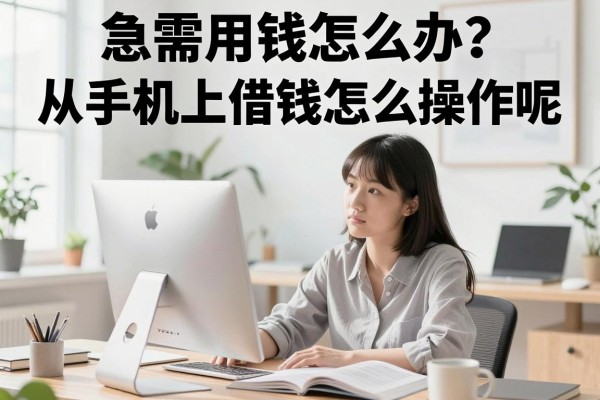 急需用钱怎么办？从手机上借钱怎么操作呢我分享这几个